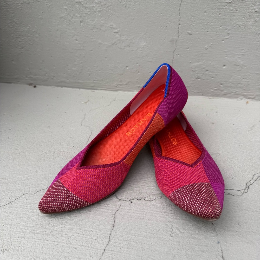 Rothy's, the Pointe II, Patchwork Flats!